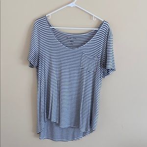 Stripped tee- Hollister